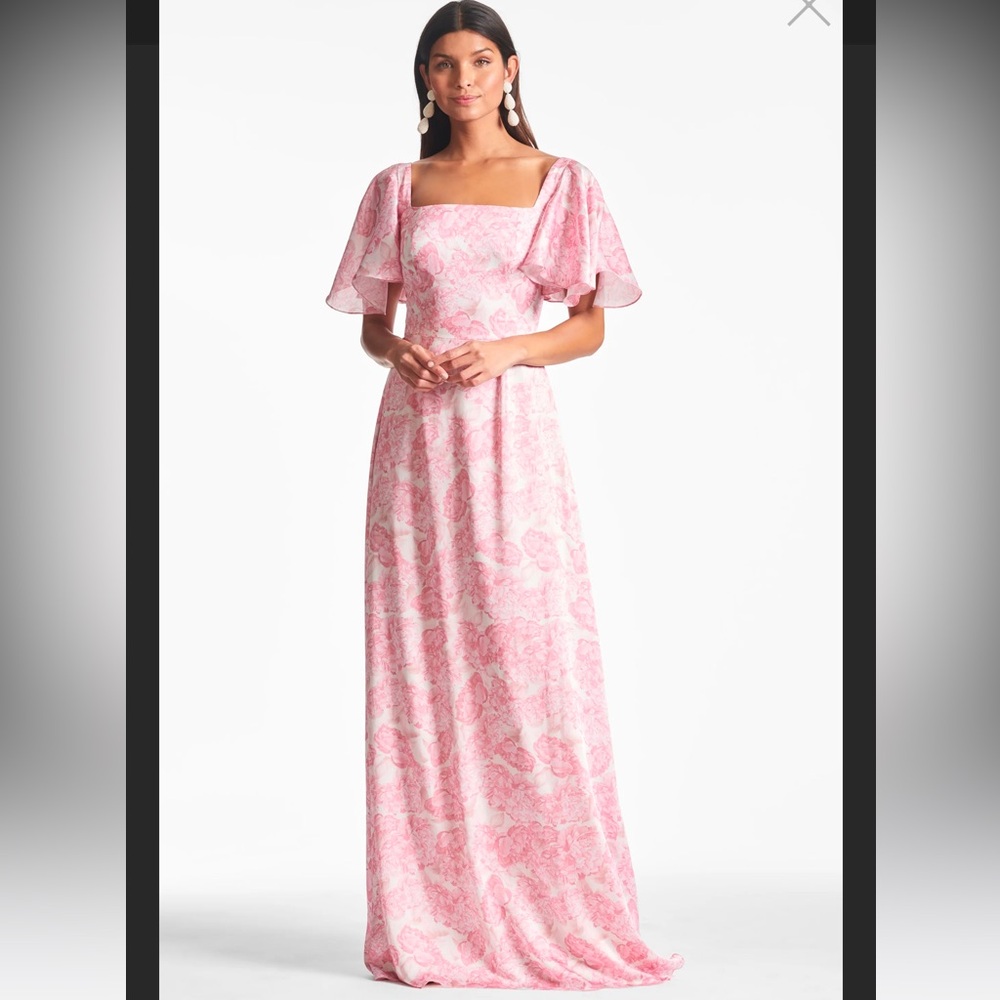 Sachin & Babi pink floral dress